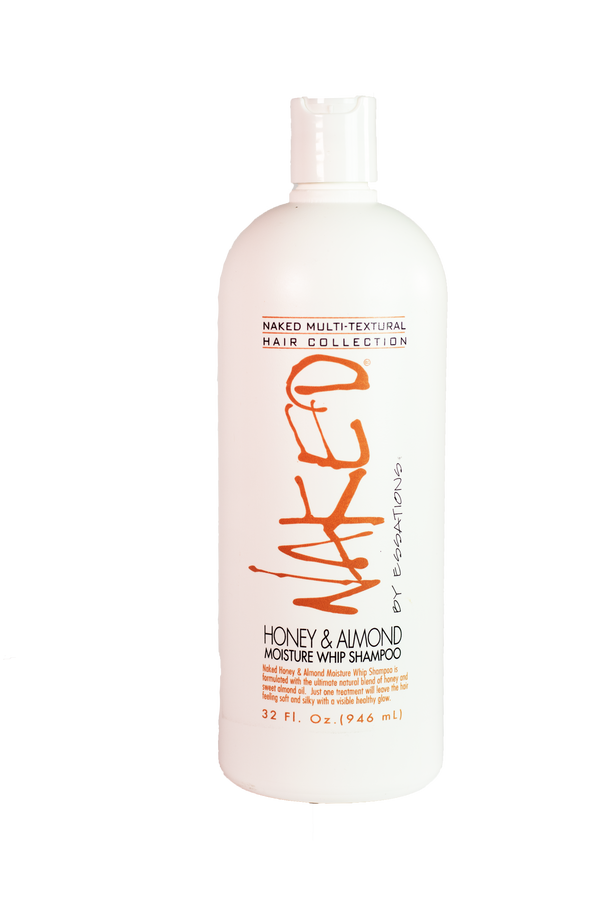 Naked By Essations Honey & Almond Moisture Whip Shampoo 8 Oz by Naked by  Essations : : Health & Personal Care