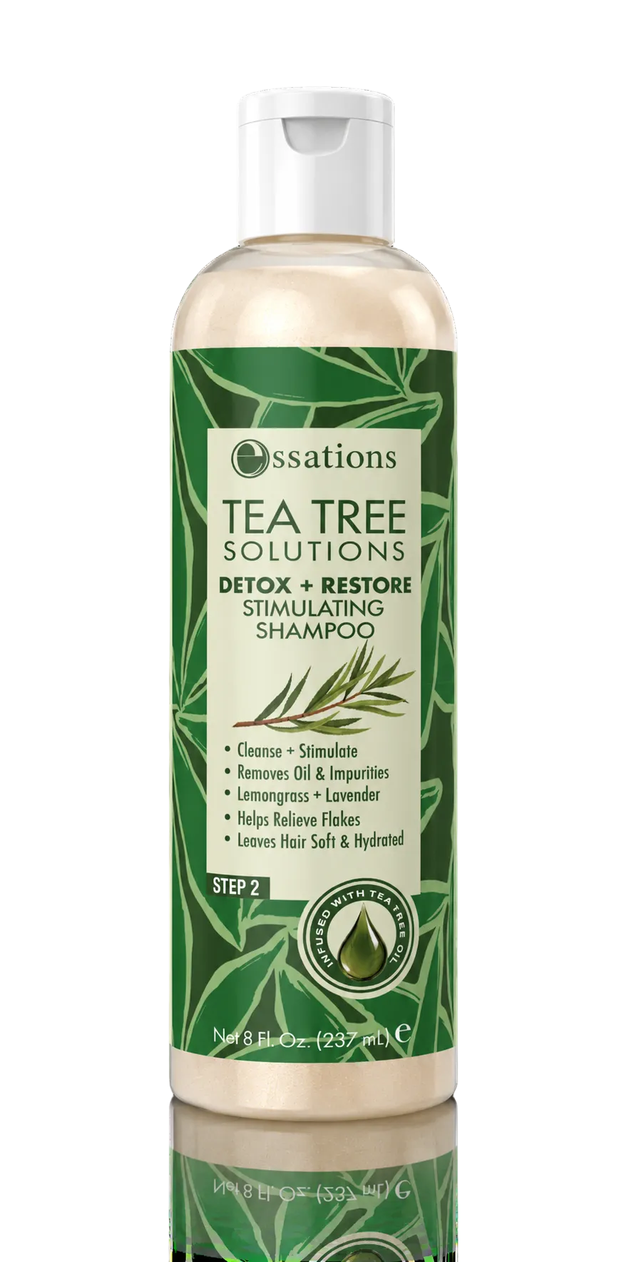 Essations Tea Tree Solutions Detox + Restore Stimulating Shampoo