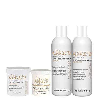 Bronner Bros. Naked Curl & Body Perm System - Normal