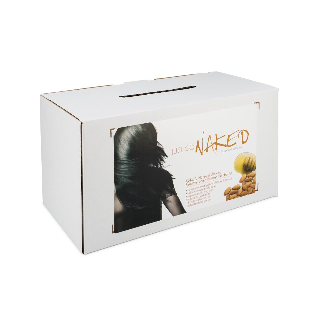 Naked Sensitive Scalp Relaxer Combo Kit